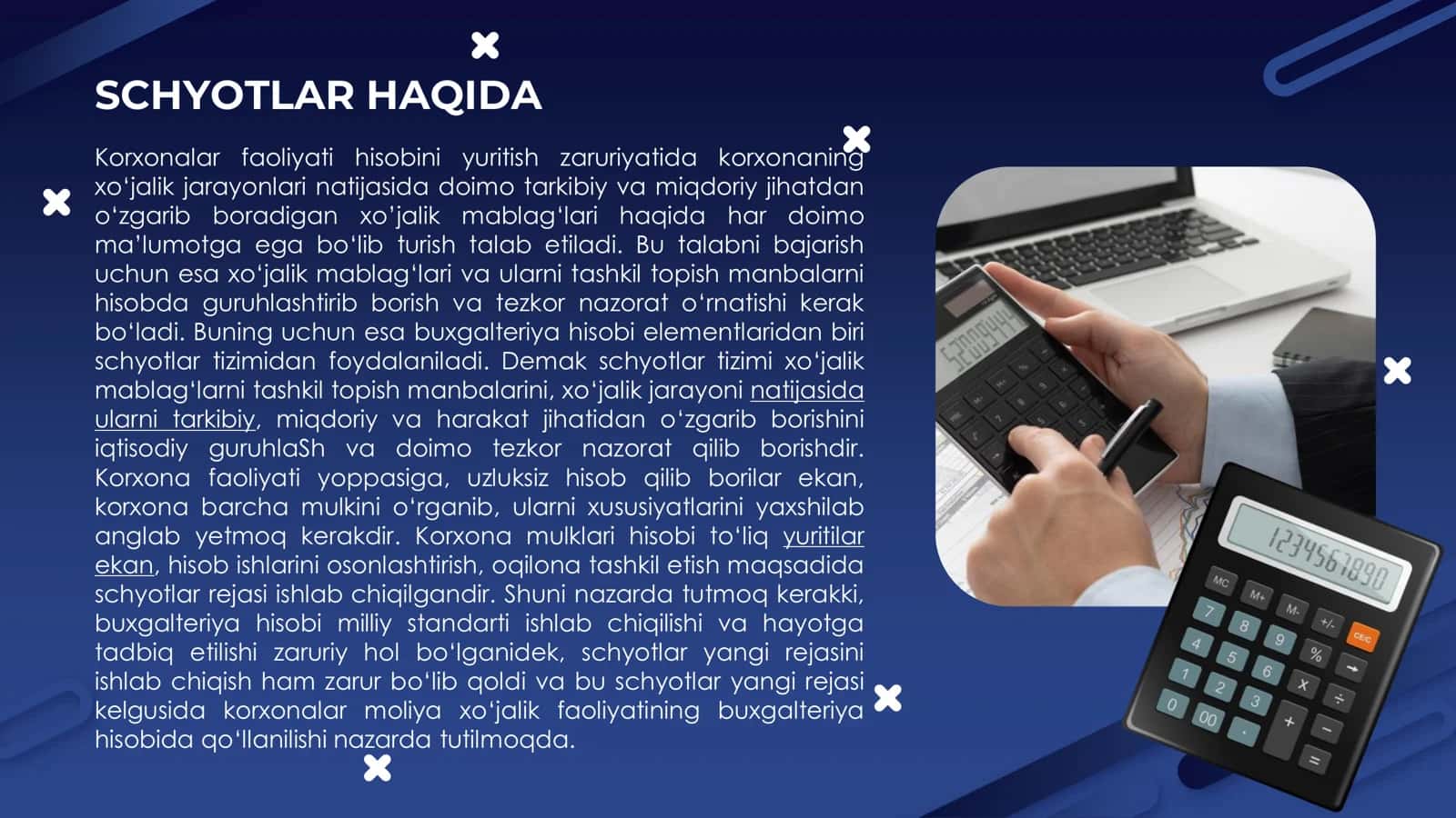 Iqtisodiyot buxgalteriya va schyotlar 3