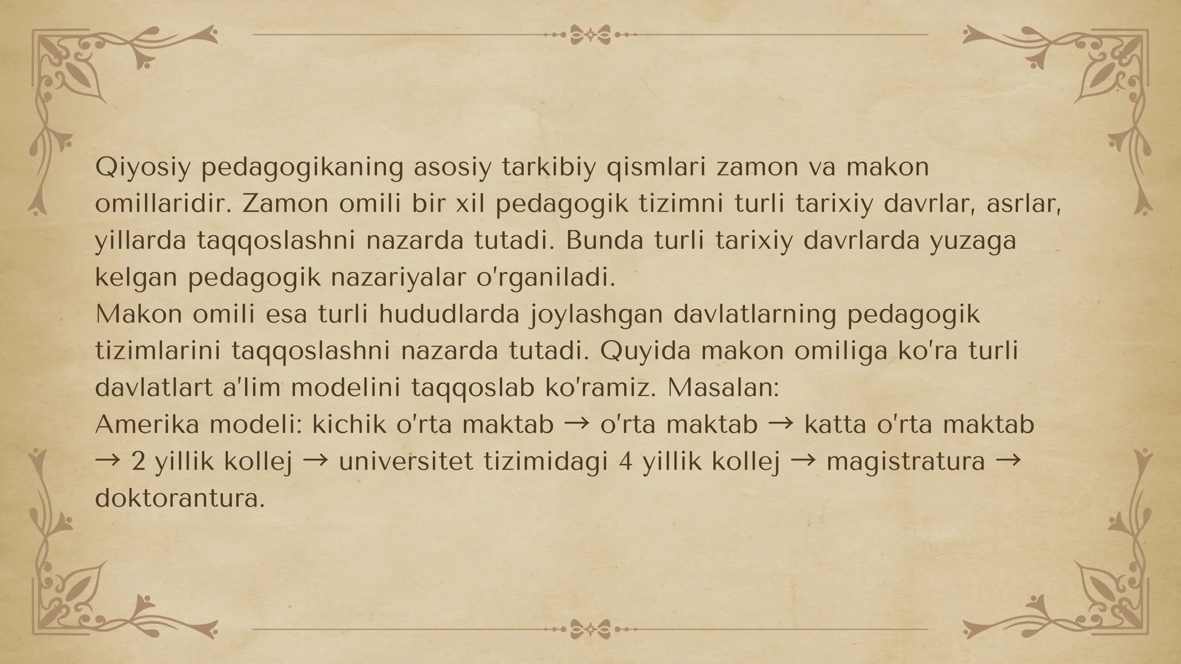 XX asr jahon ta
ʼlim
tizimidagi global
tendensiyalar 3