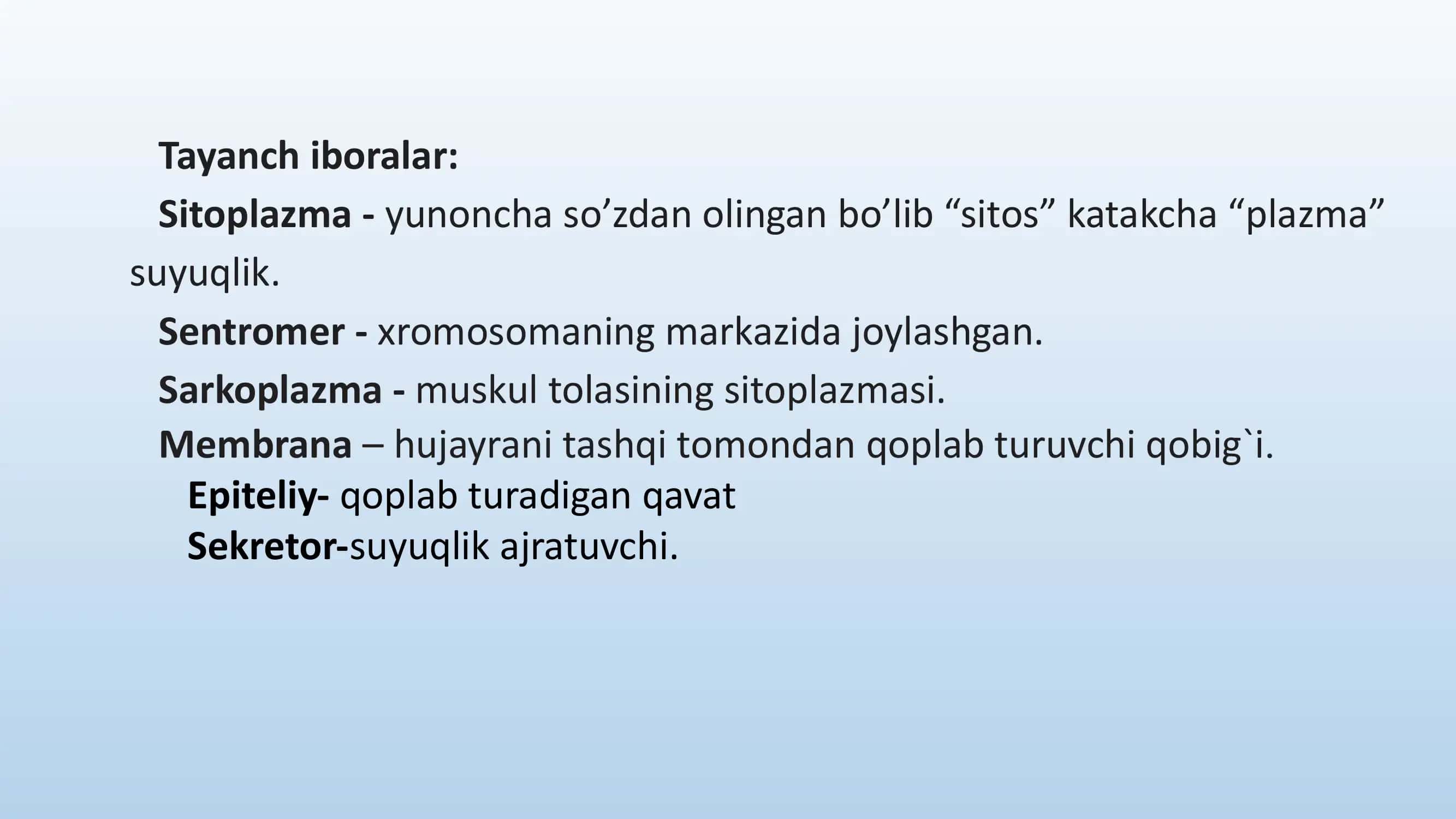 Organizm va muhit 3