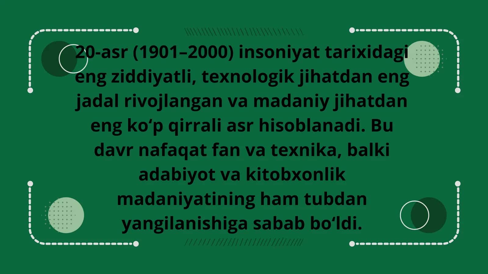 20 asrda dunyo madaniyating yuksalishi va kitoblar 3