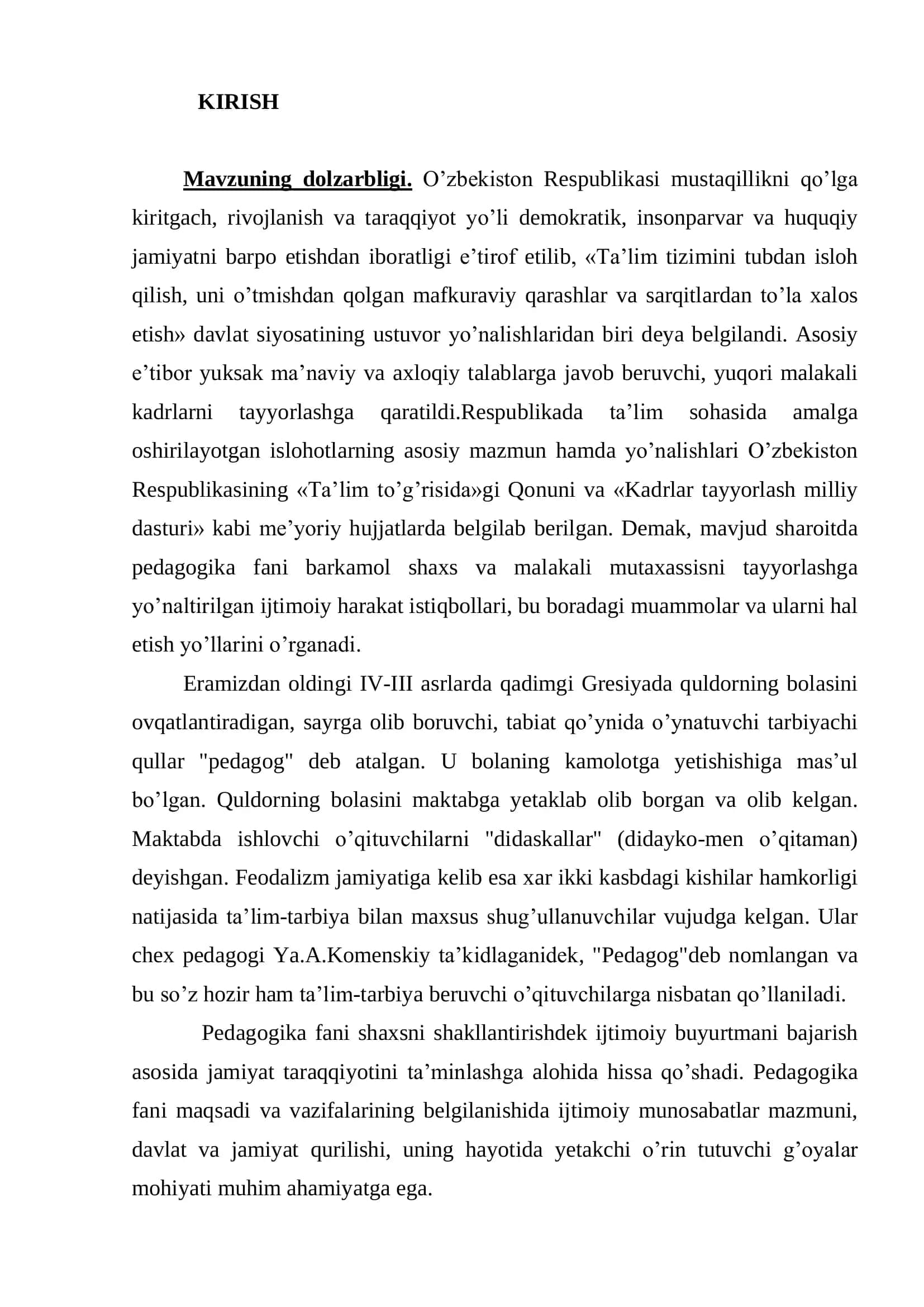Tarbiya metodlari 3