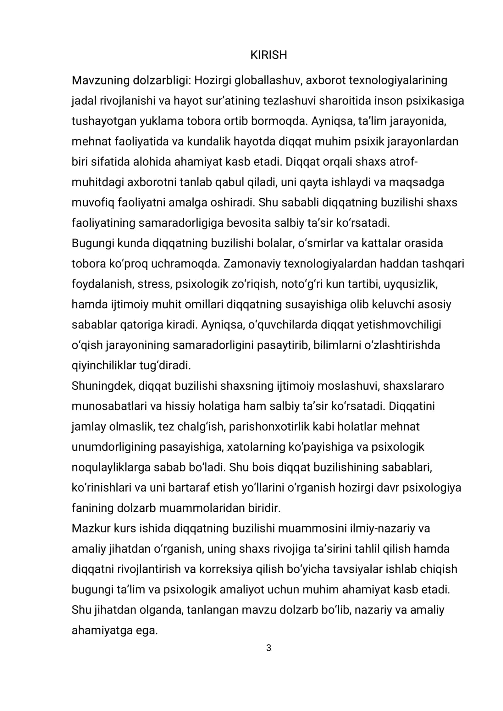 Diqqatning buzilishi 3