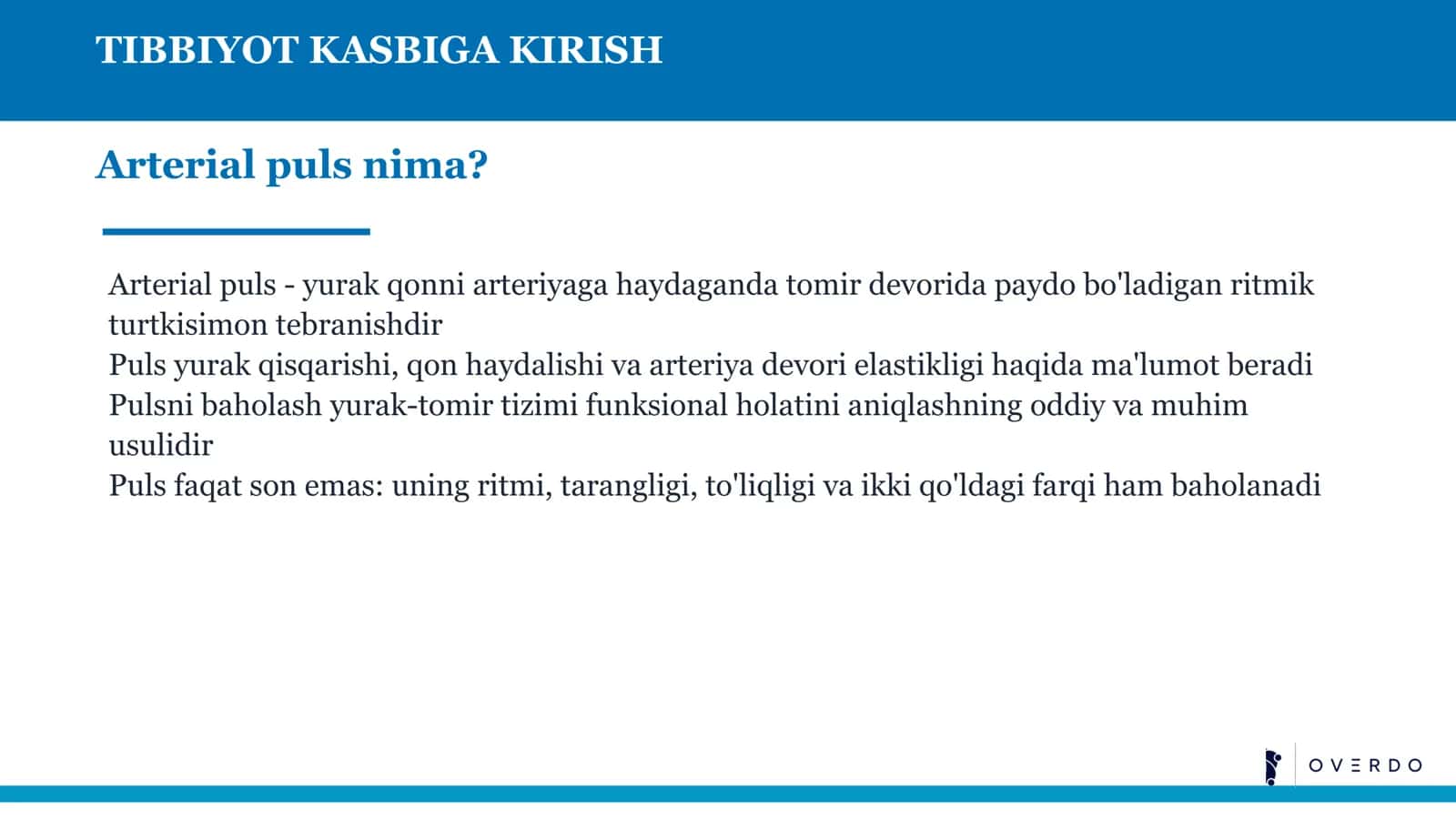 TIBBIYOT KASBIGA 3