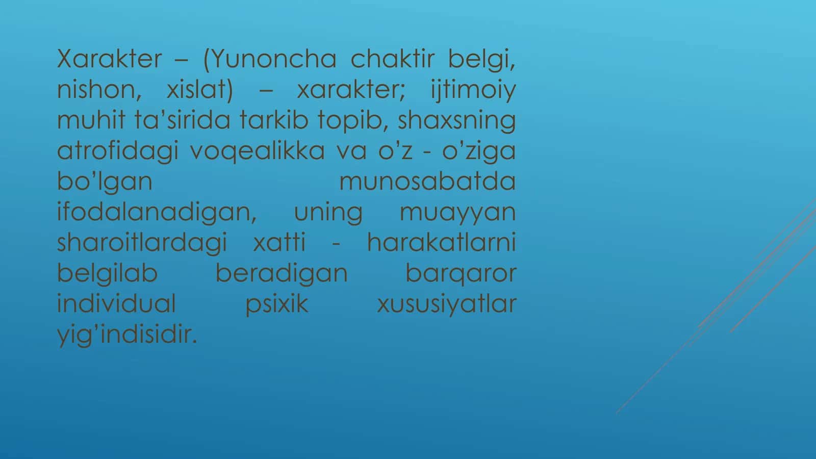 Xarakter aksentuatsiyasini o’rganish 3