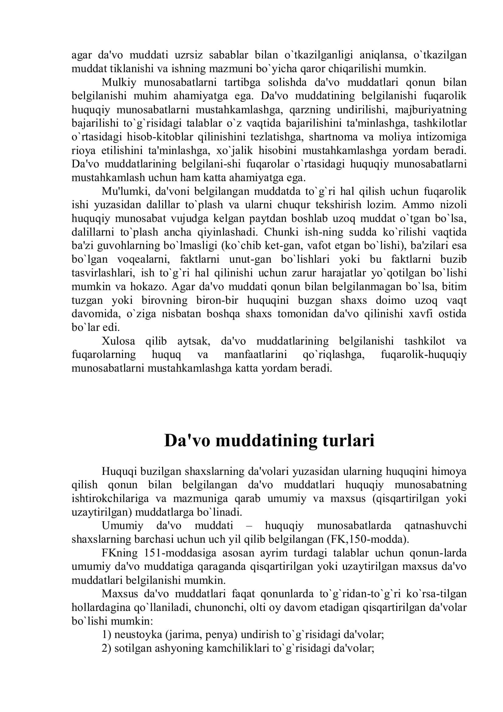 Da’vo muddati 3