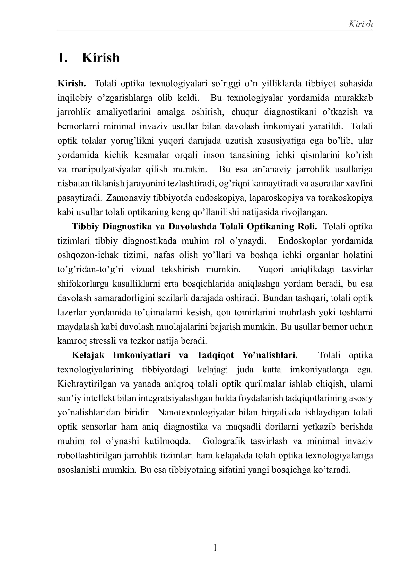 Tolali optika asboblarining tibbiyotdagi ahamiyati 3