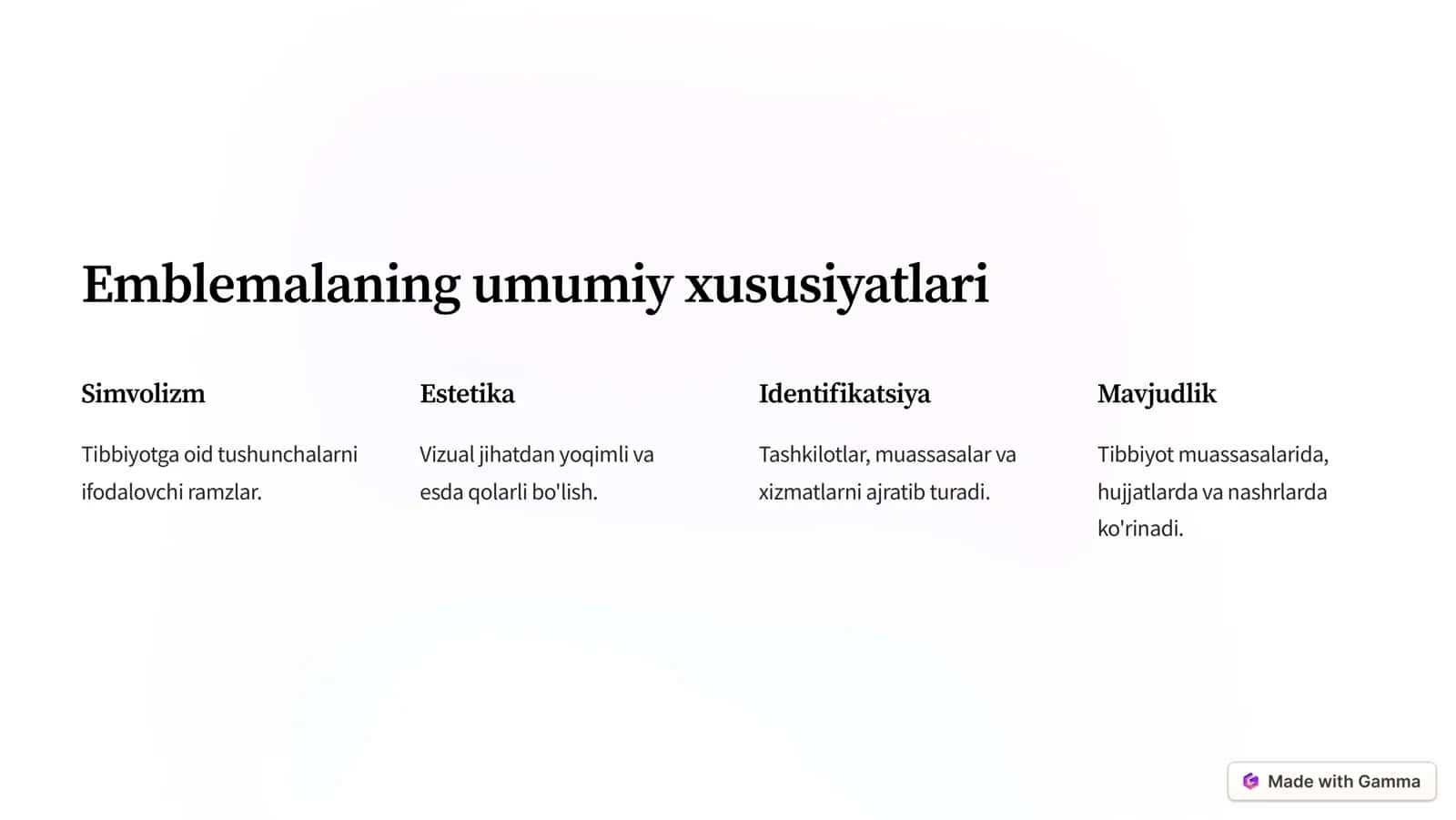 Tibbiyot Emblemalari 3