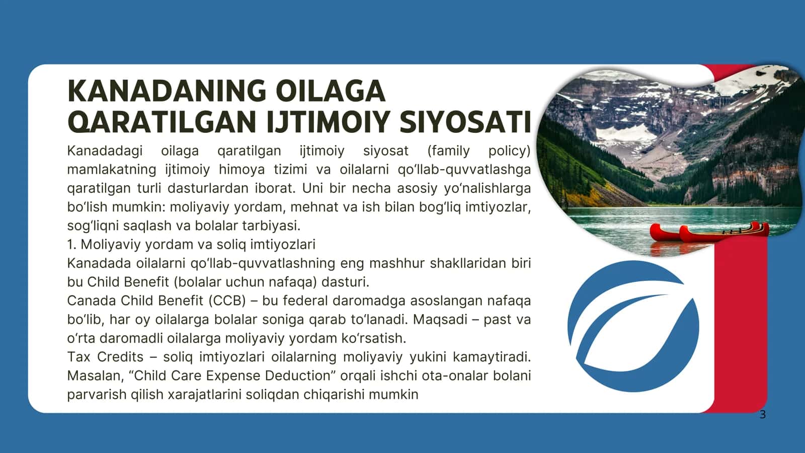 KANADADAGI IJTIMOIY ISH 3
