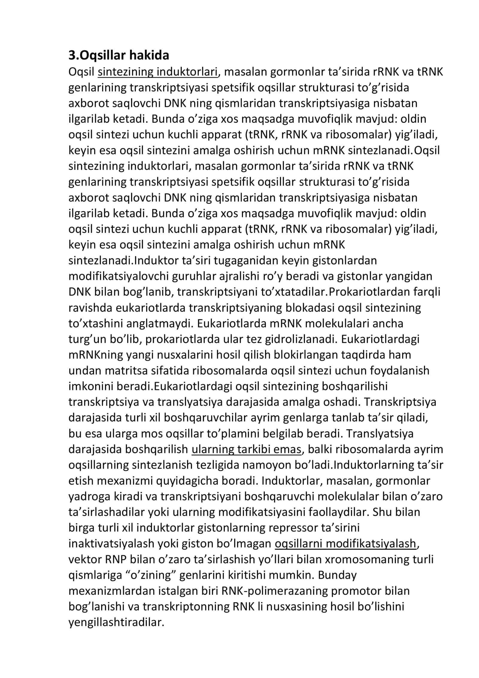 Muskullarini qisqarishi hakida 3