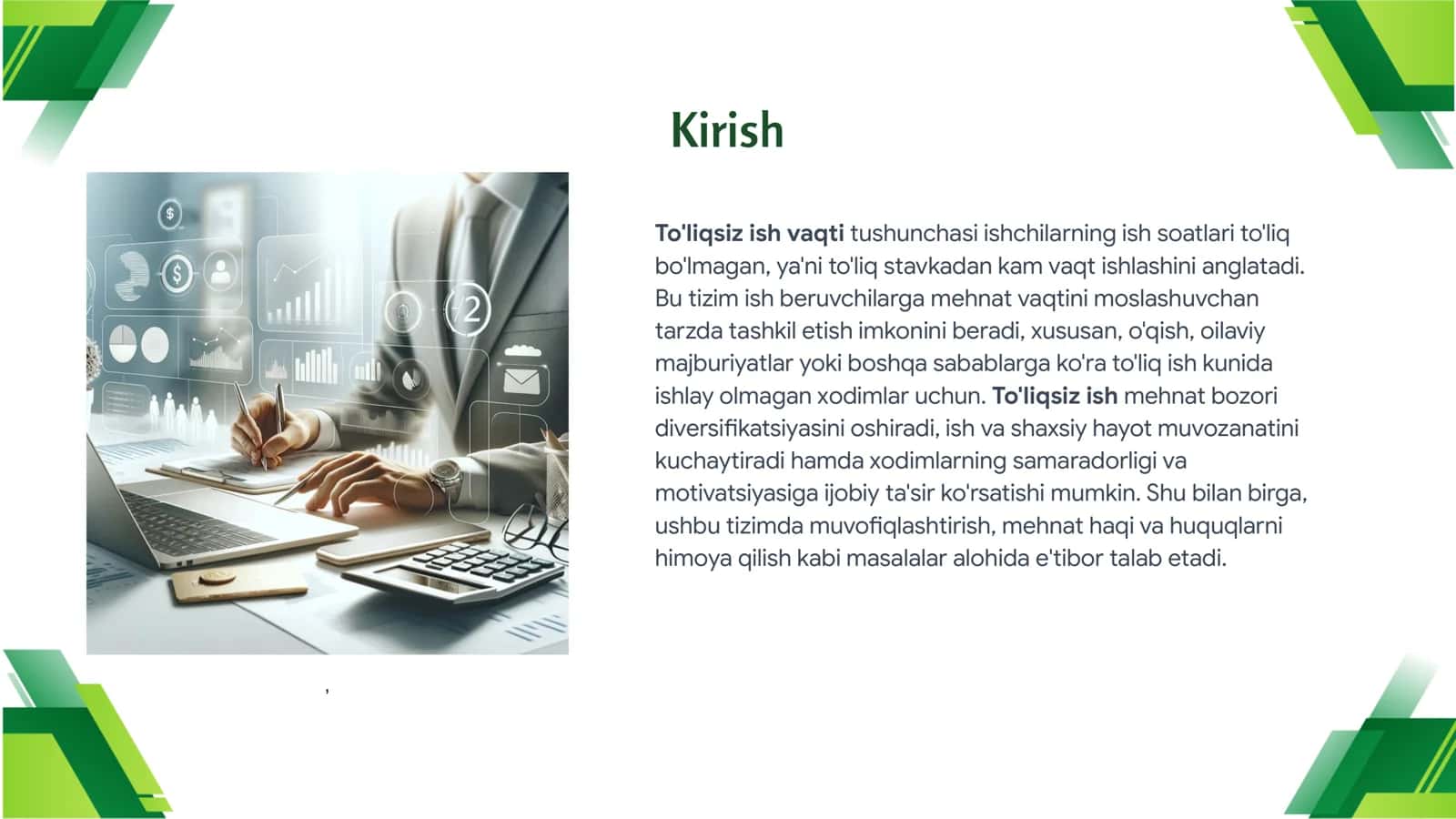 To'liqsiz ish vaqti 3