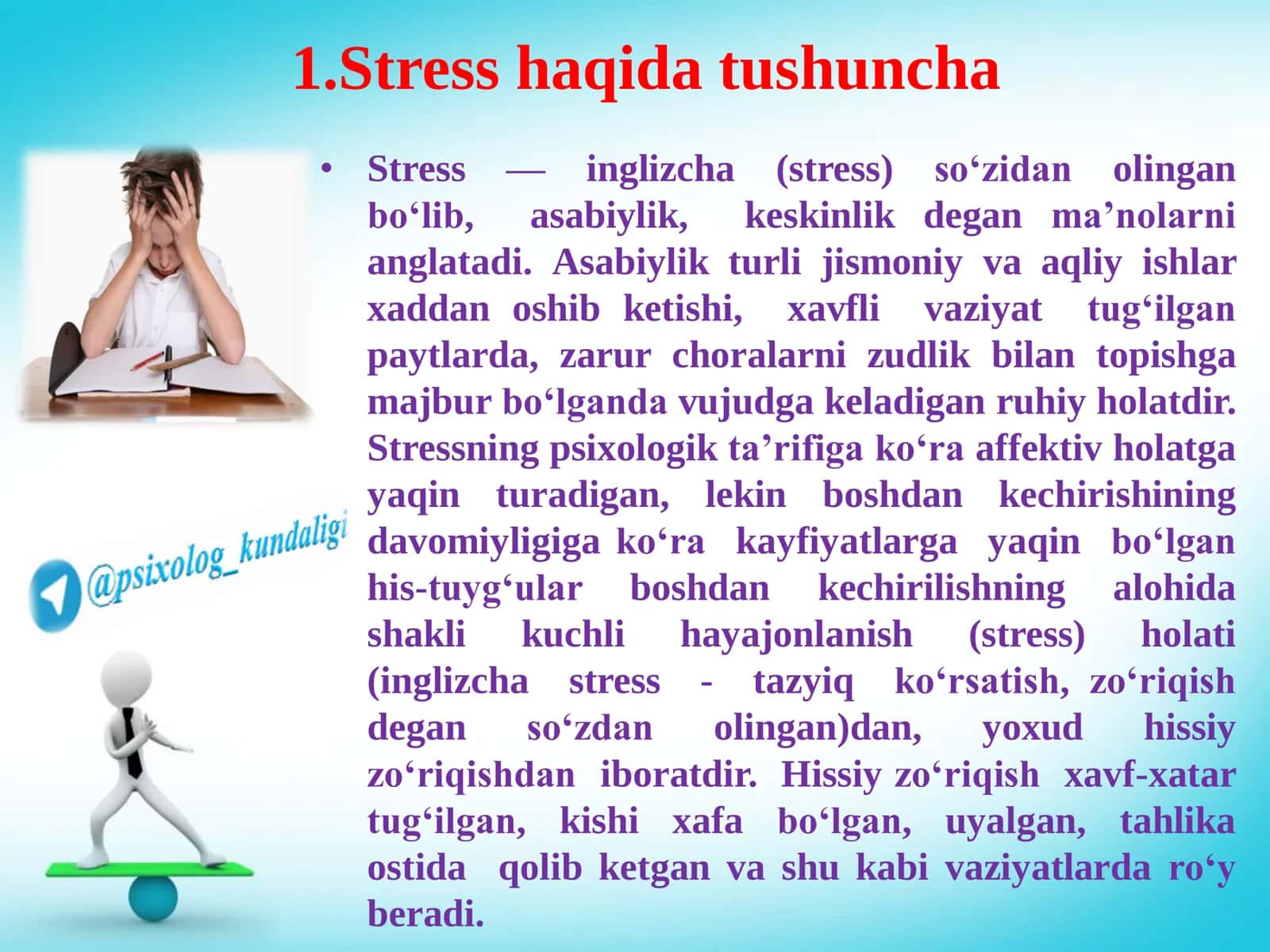 Stress haqida tushuncha 3