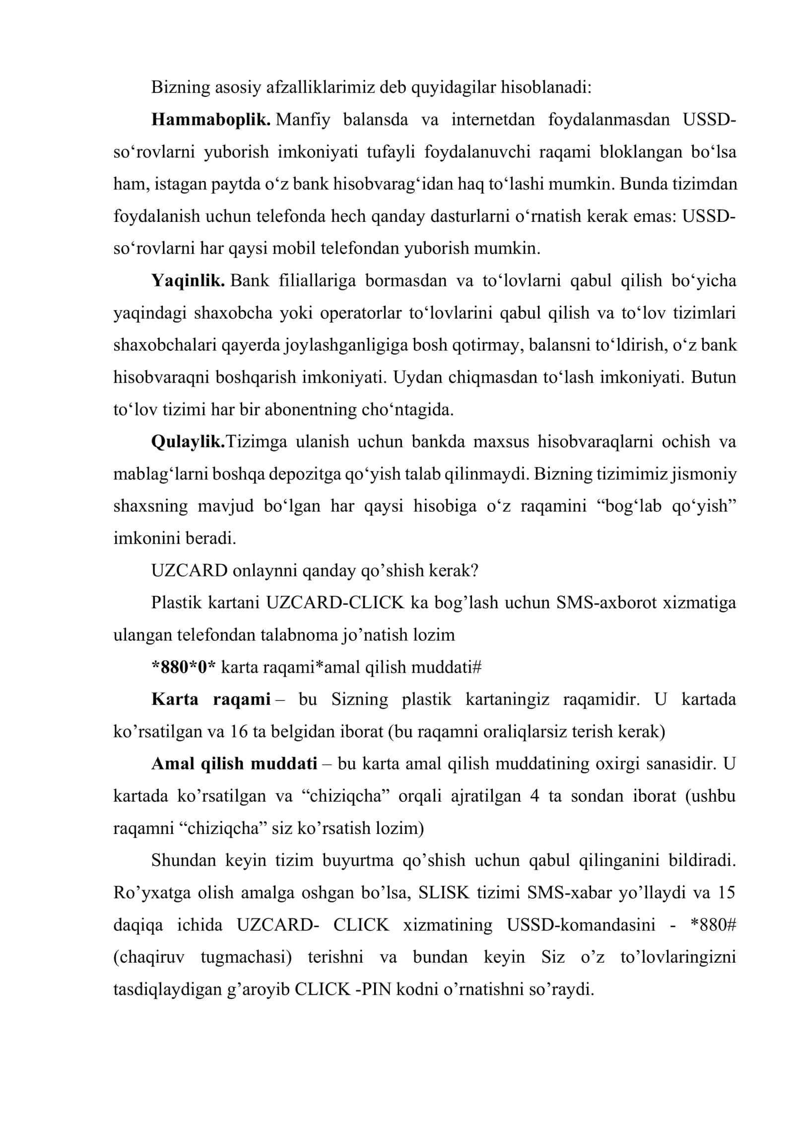 Click onlayn to’lov tizimi 3