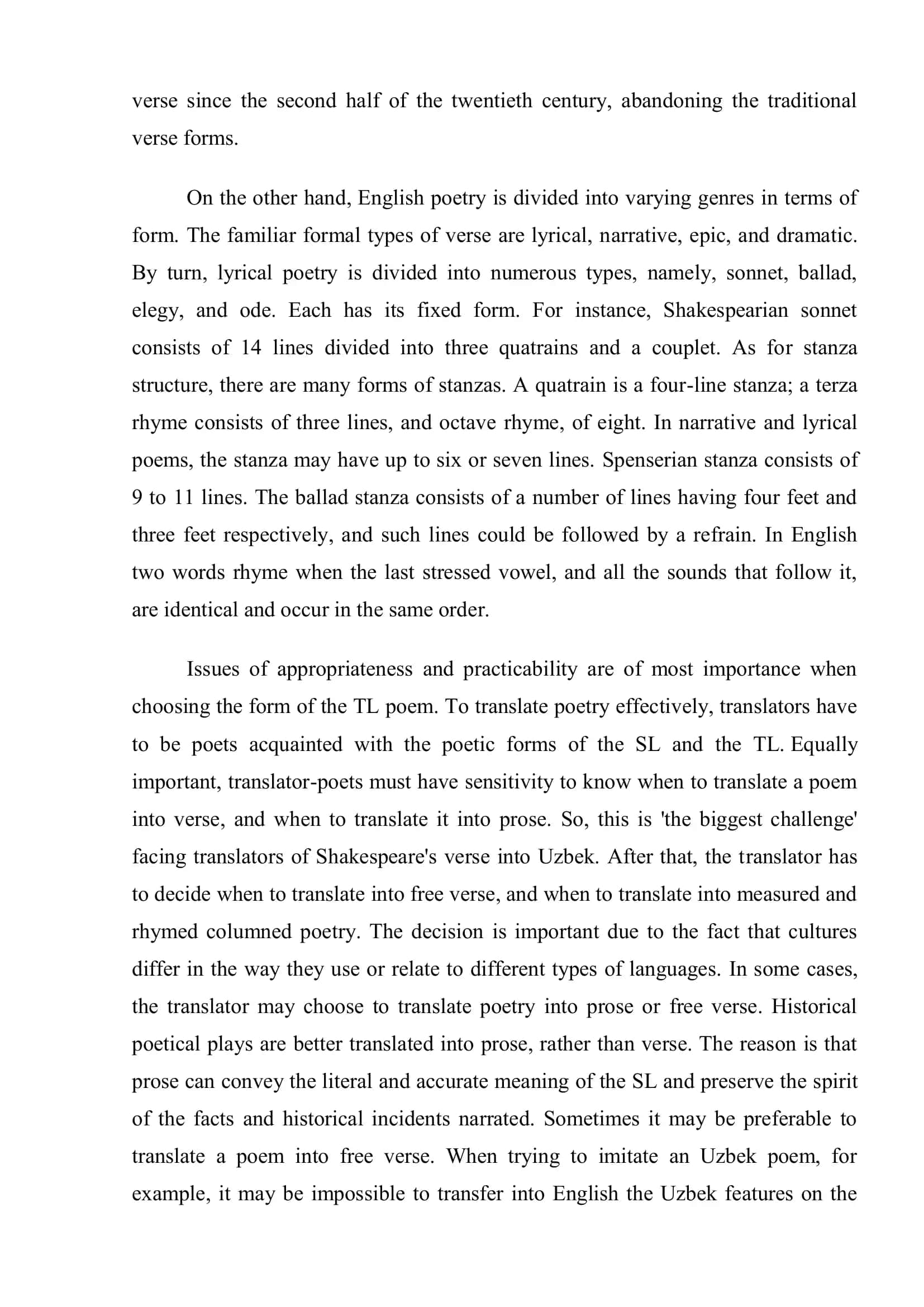 Some theoretical aspects of literary translation 3