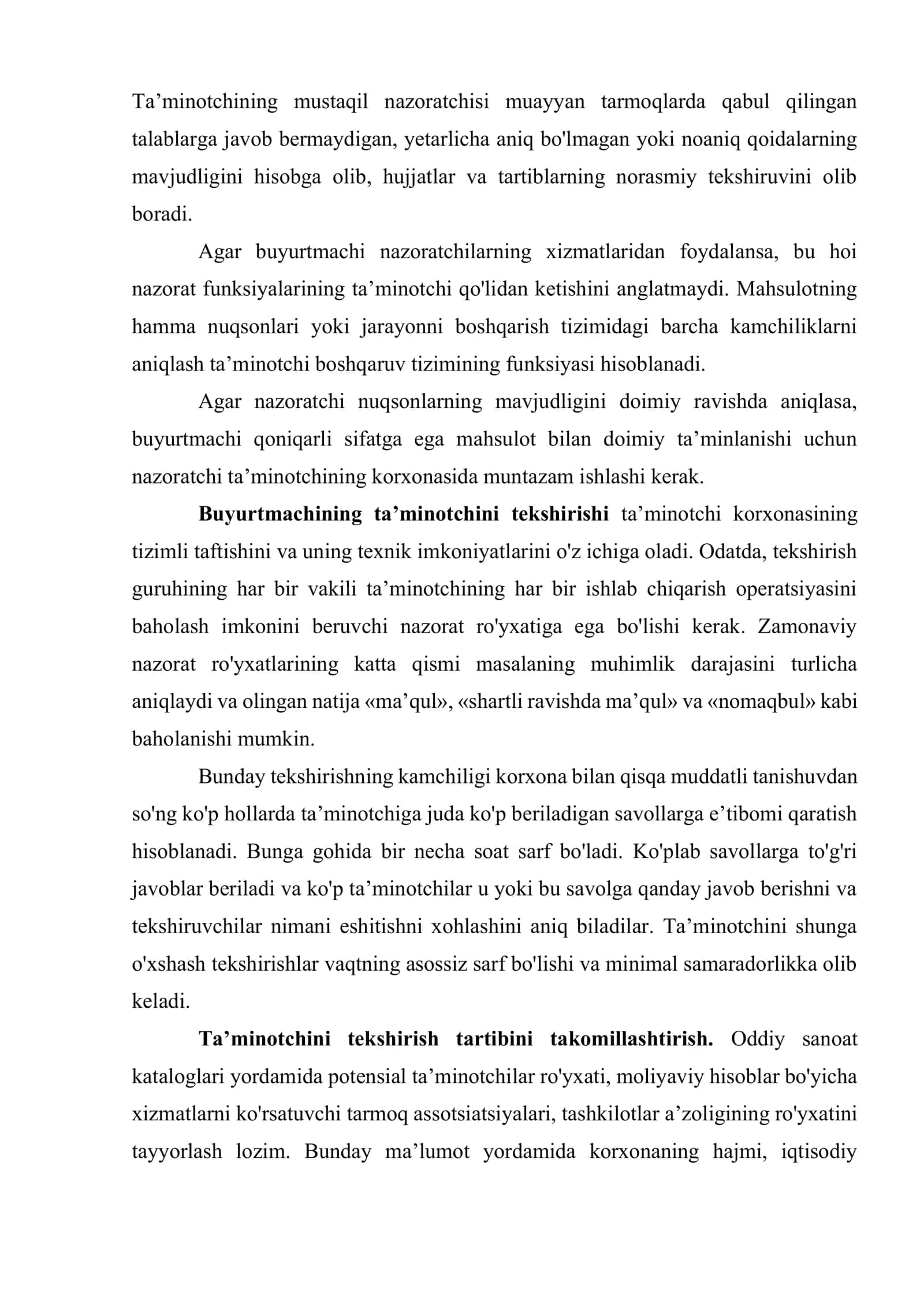 Ta'minotchilarni jalb qilish 3