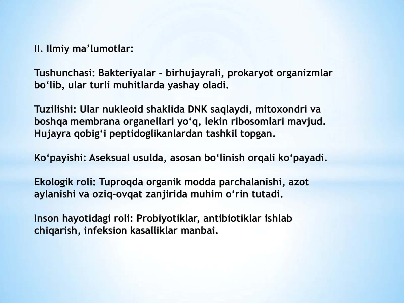 Bakteriyalar va sianobakteriyalar 3