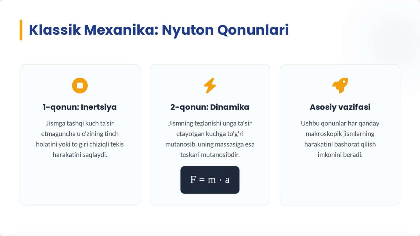 Fizika qonunlari: Koinot sirlari 3