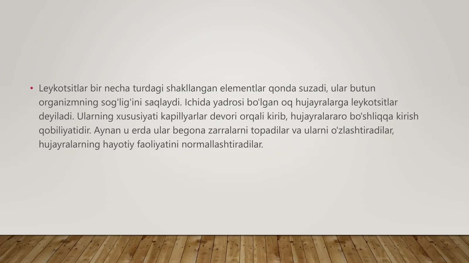 LEYKOTSITLAR VA ULARNING TURLARI 3