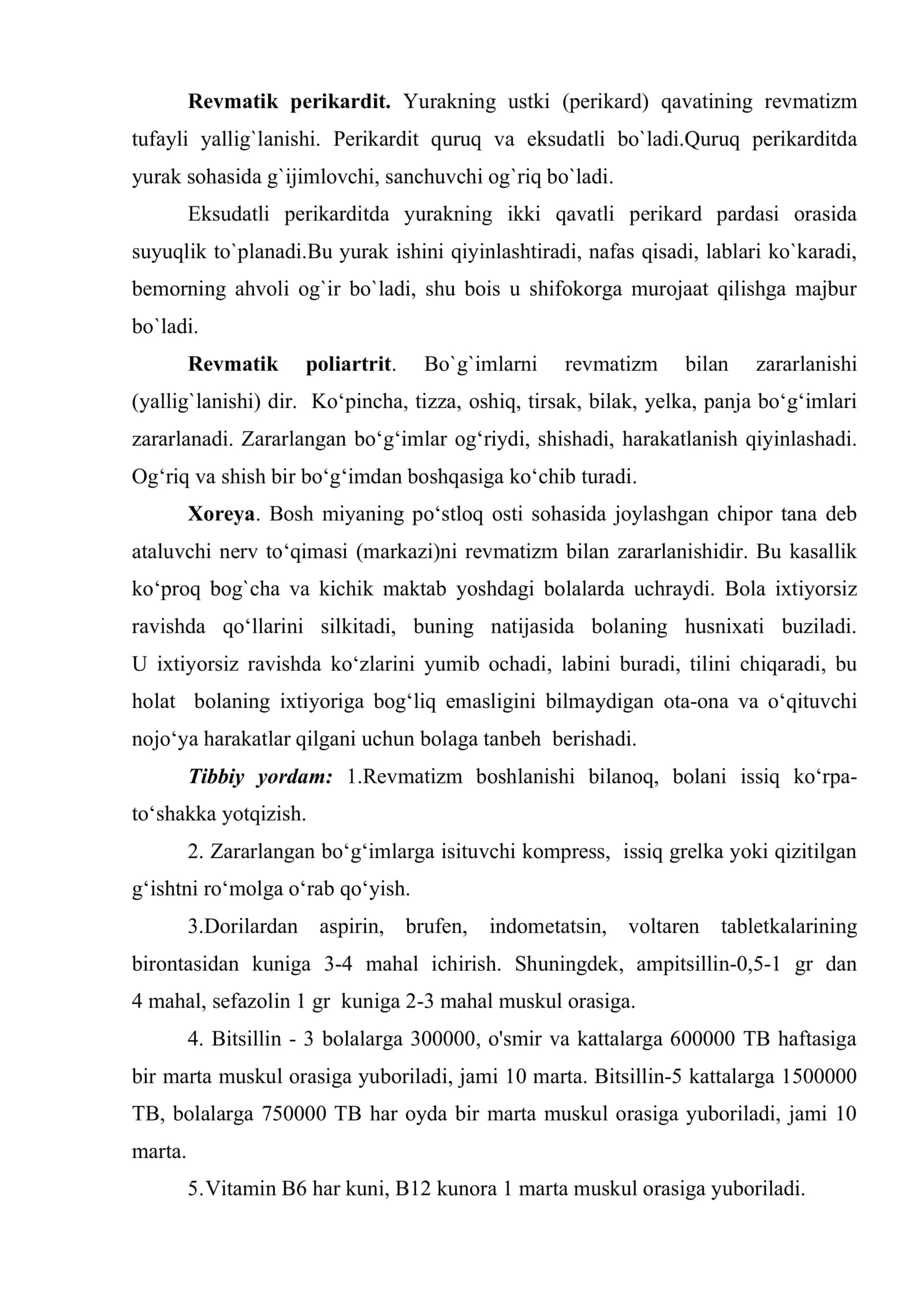 Revmatizm va yurak kasalliklari 3