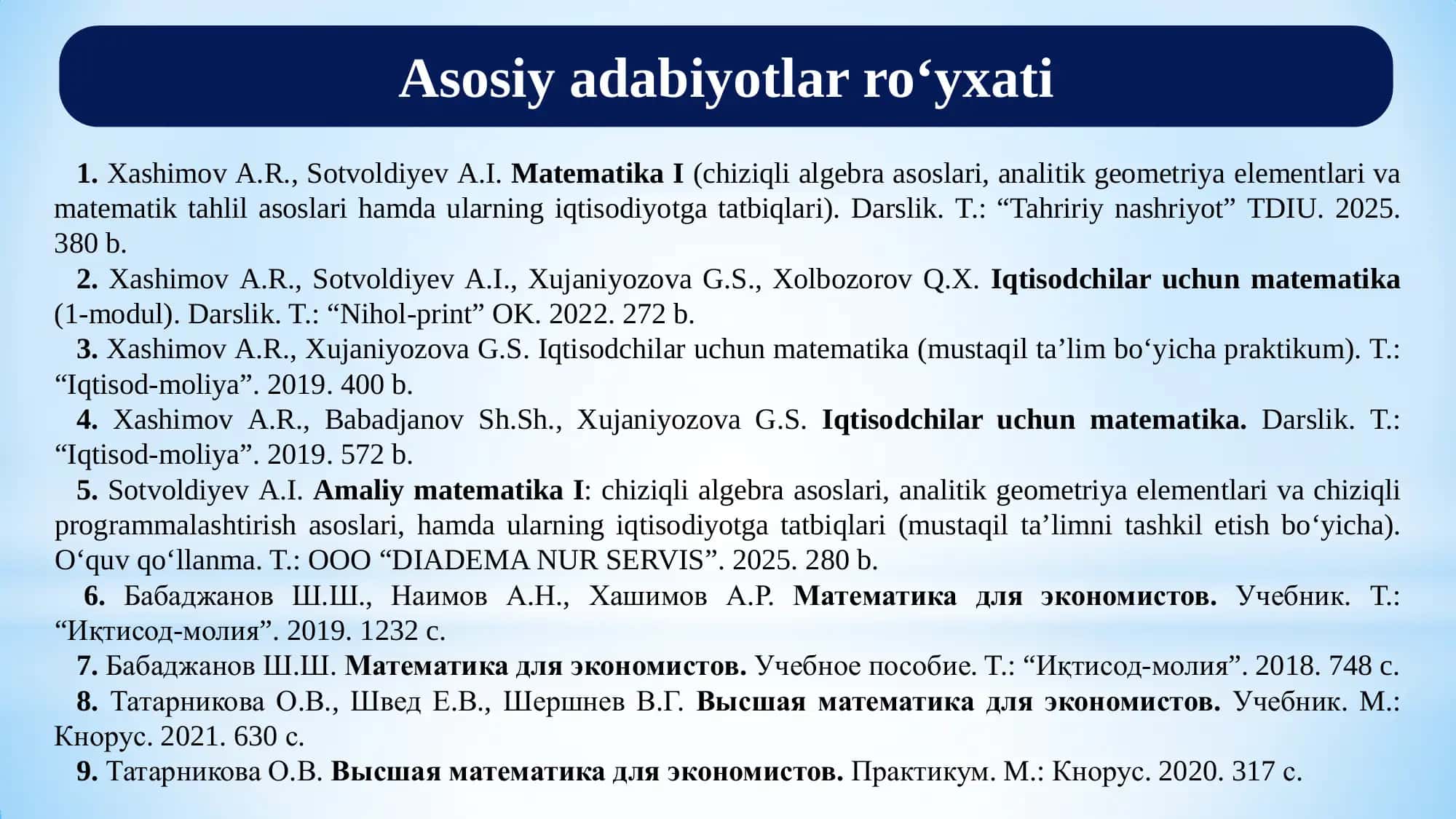 Amaliy matematika 1: Chiziqli programmalashtirishda ikkilаnish nаzаriyasi 3