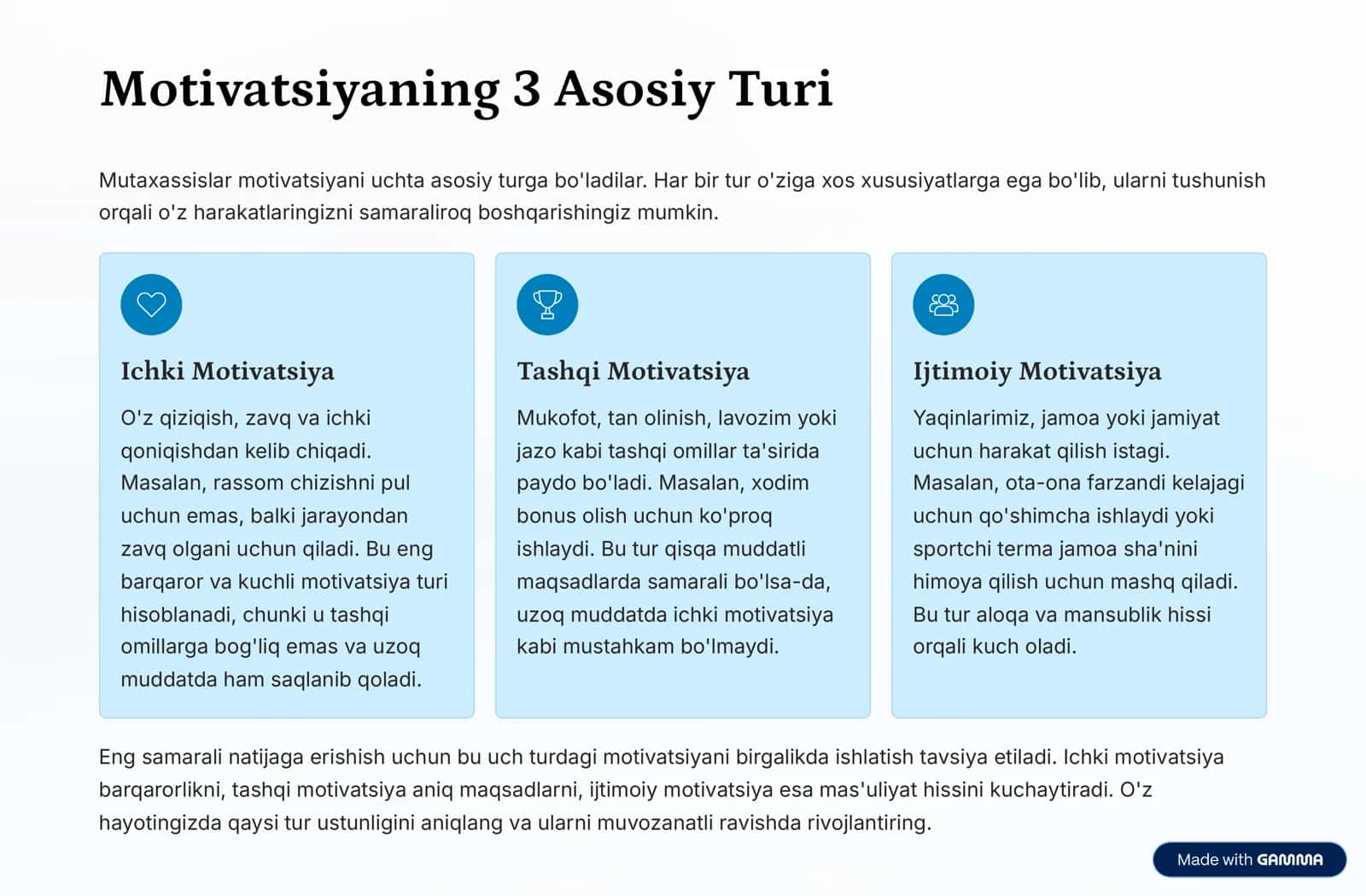 Motivatsiya Sirlari 3