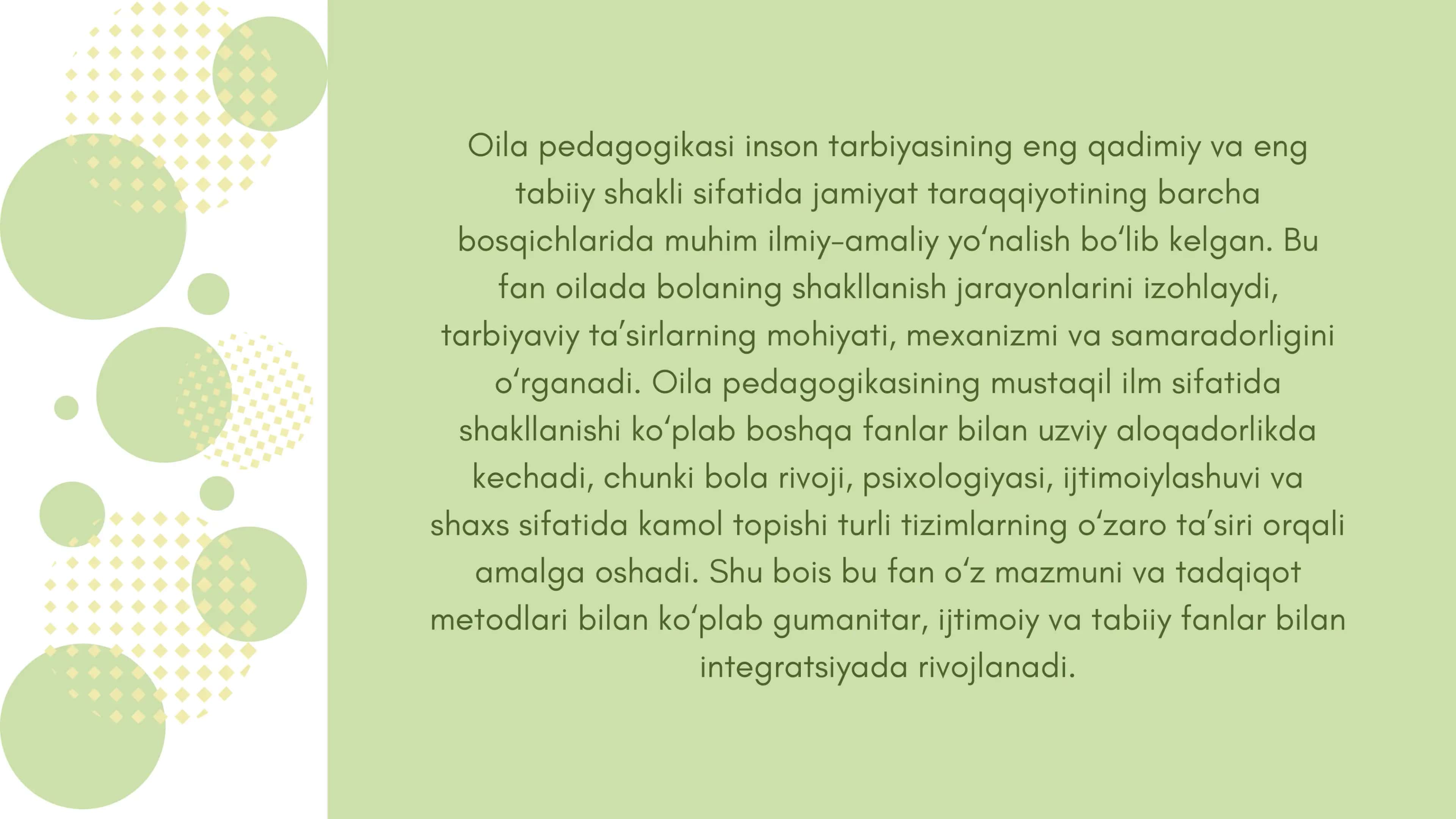 Oila pedagogikasi 3