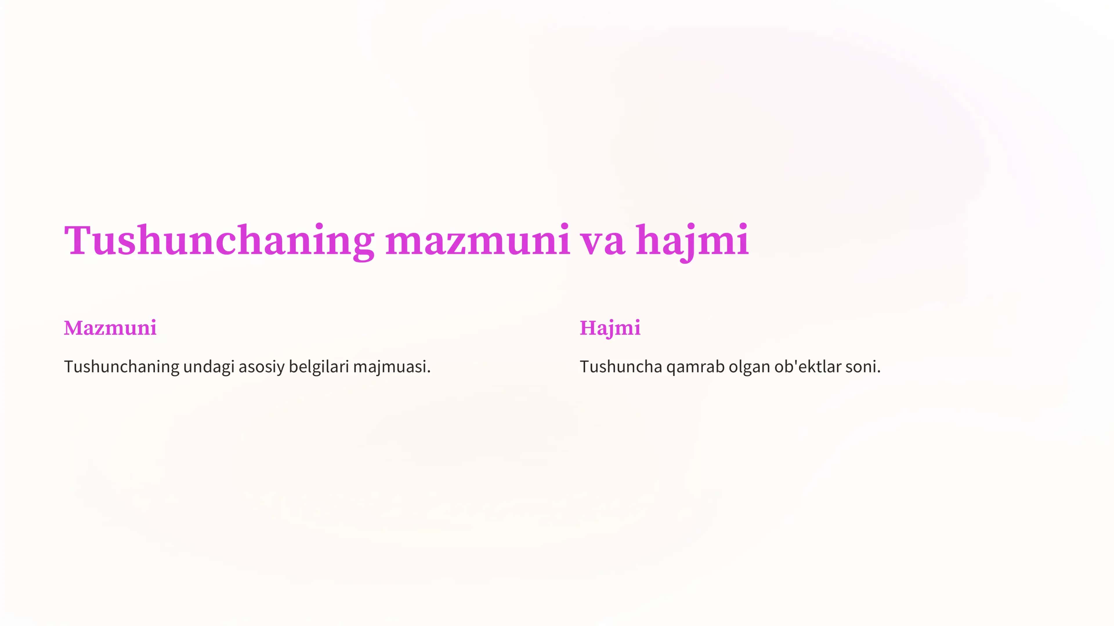Tafakkurning mantiqiy shakllari va qonunlari 3