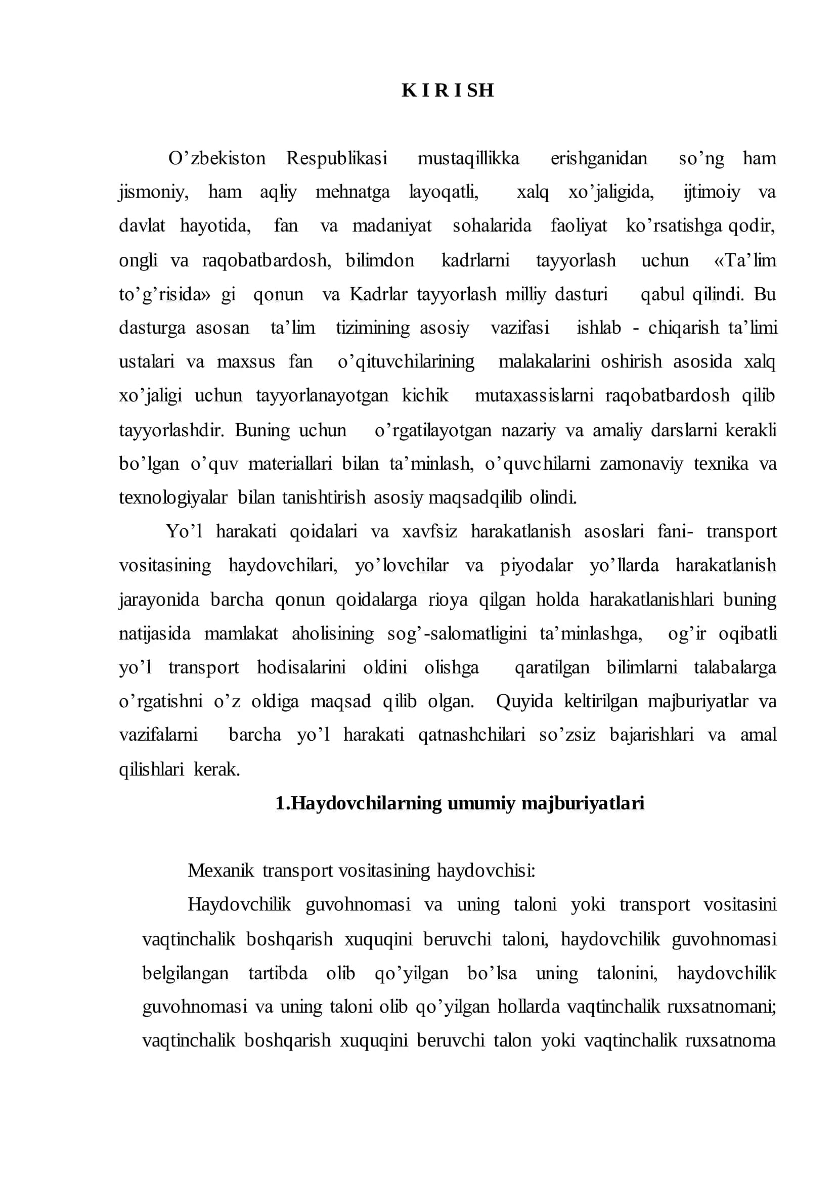 Yer usti transport tizimlari kafedrasi 3