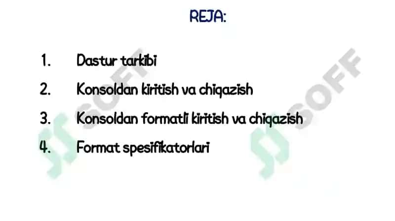 Dasturlash tillarining tuzilmasi 3