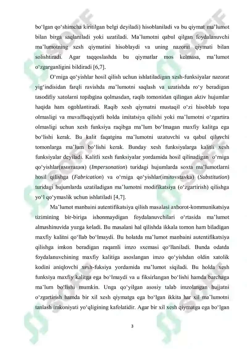 SHA-1 xesh funksiyasi tadqiqi 3