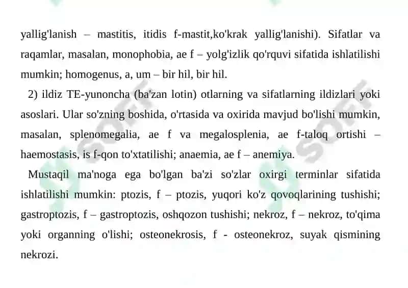 Klinik Ibolarlar va Atamalar 3