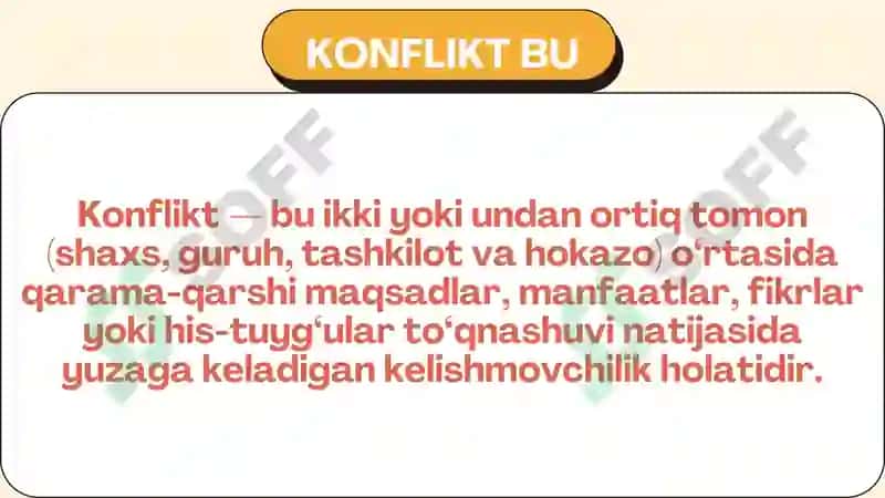 Konfliktlar Tasnifi 3