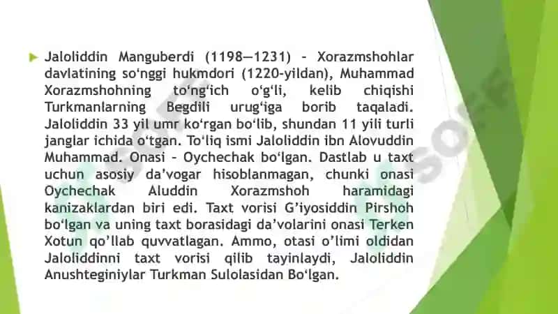 Jaloliddin Manguberdi – Vatan himoyachisi 3
