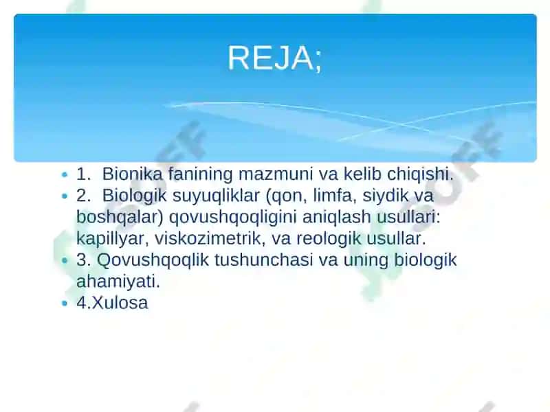 Bionika fanining mazmuni va kelib chiqishi 3