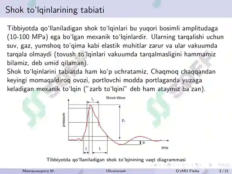 Ultratovushdan davolashda foydalanish. Litotripsiya 3