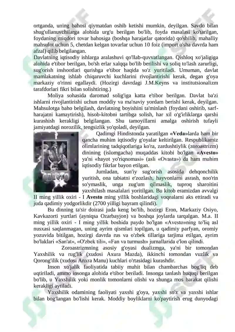 Qadimgi Osiyodagi iqtisodiy g'oyalar 3