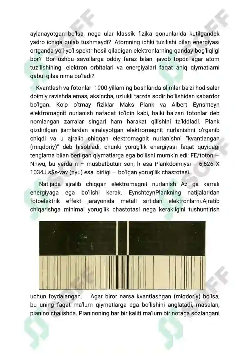 Vodorot atomining Bor nazaryasi 3