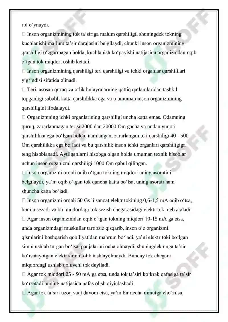 Elektr maydonining inson organizmiga ta’siri 3