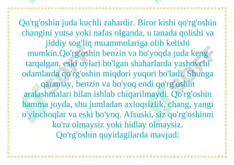 Qo'rg'oshin 3