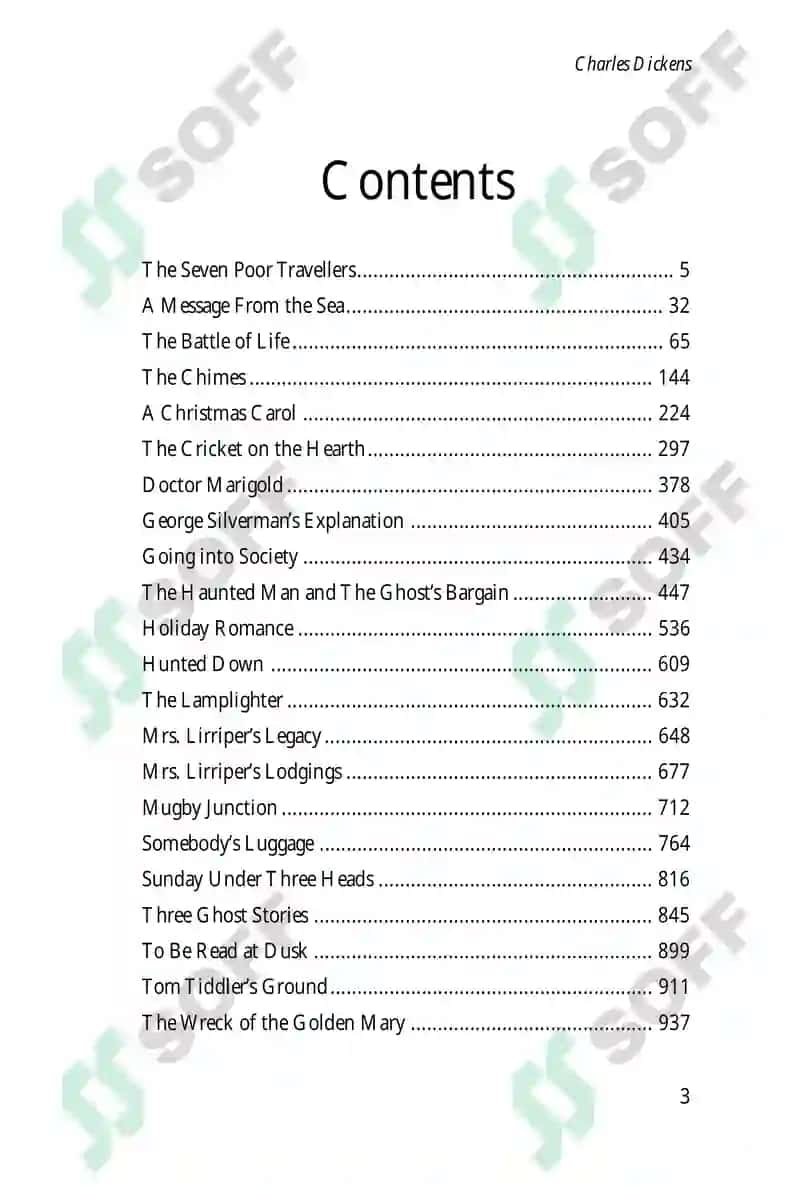Twenty-two Short Works by Dickens 3