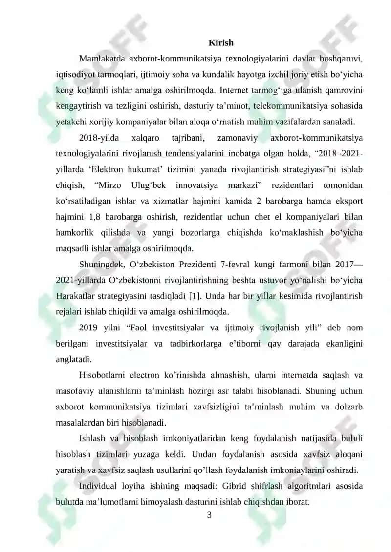 Bulutda ma’lumotlarni himoyalash dasturini ishlab chiqish 3