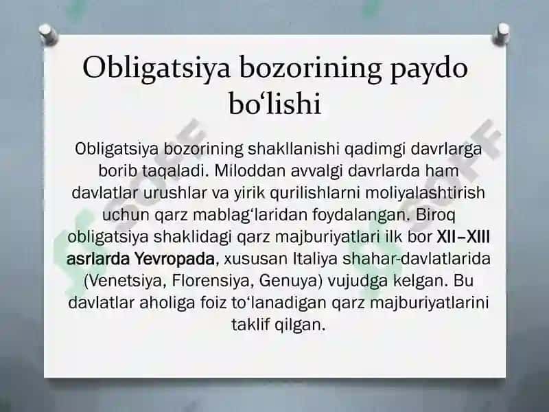 Obligatsiya bozori 3
