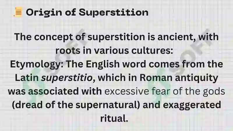 Superstitions 3