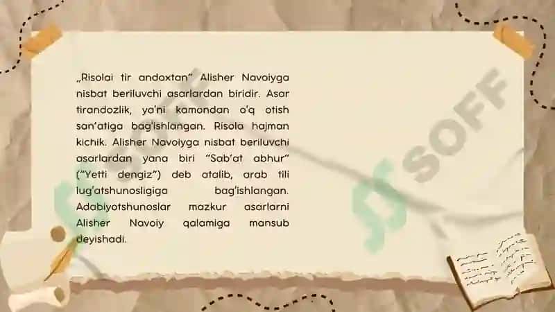 Navoiyga nisbat berilgan asarlar 3