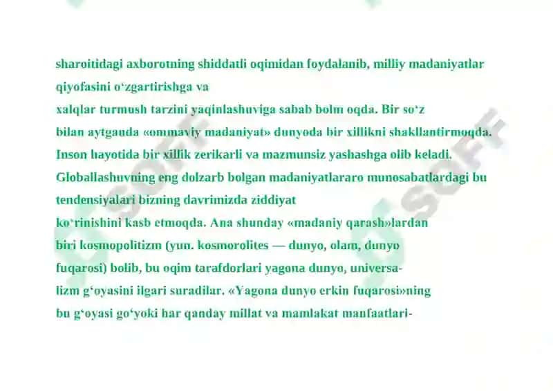 Ommaviy madaniyat 3