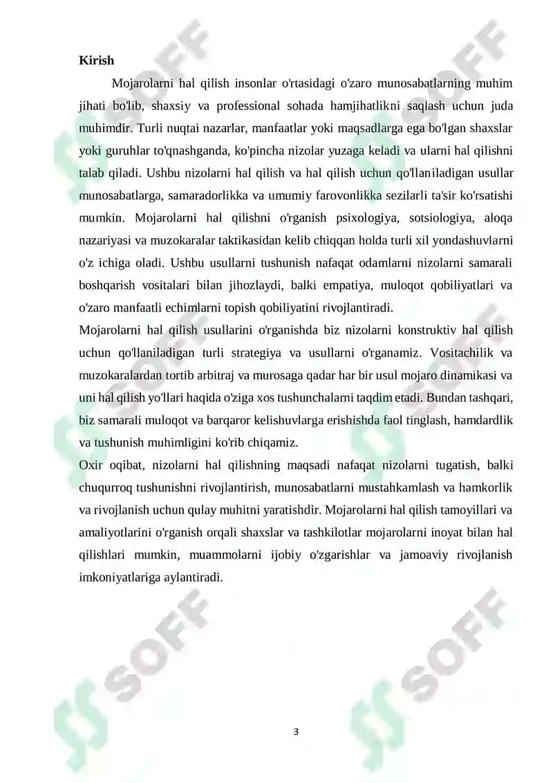 KONFLIKTLARNI YECHISH USULLARI 3