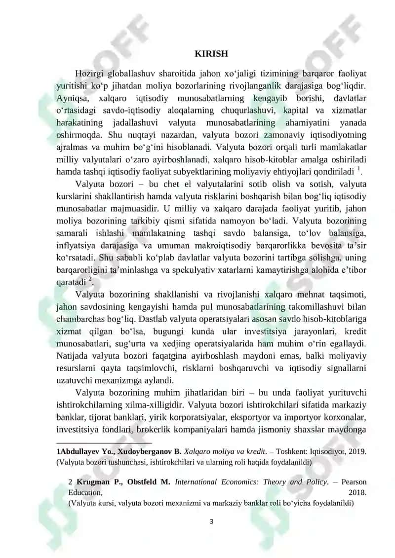 Valyuta bozori va uning ishtirokchilari 3