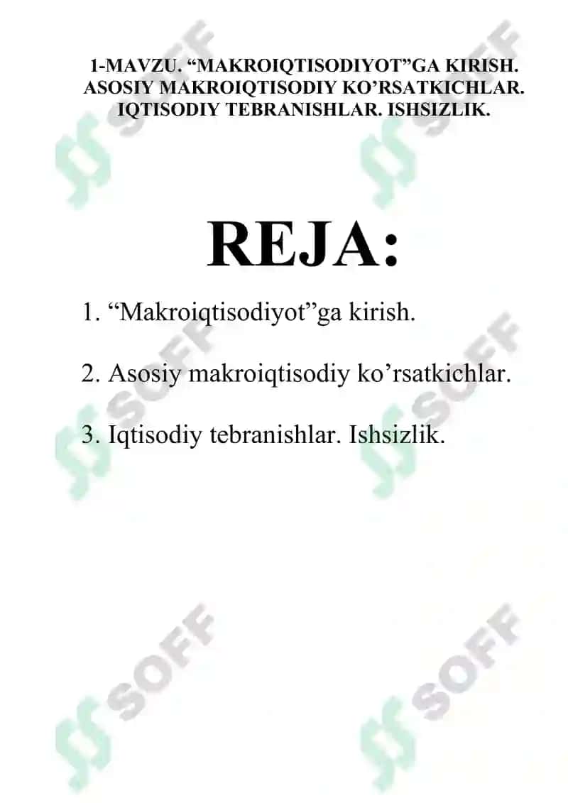 MAKROIQTISODIYOT 3