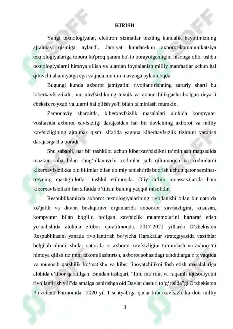 Kiberxavfsizlik asoslari 3