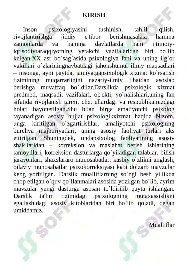Psixologik Xizmat Darsligi 3