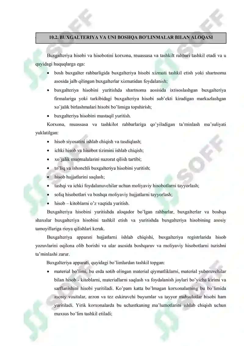 Buxgalteriya hisobini tashkil etish 3